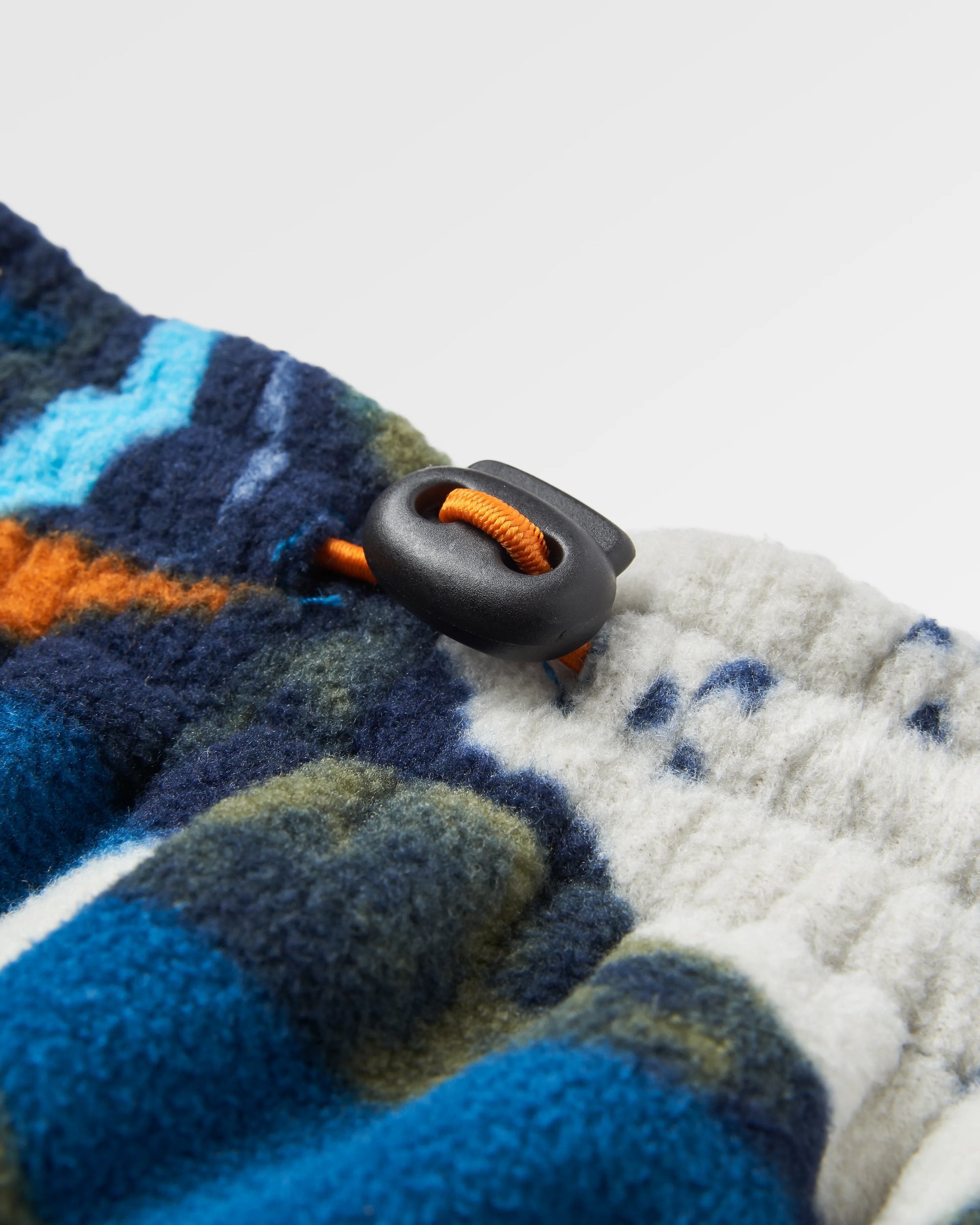 Ace Recycled Polar Fleece Joggers - Adventure Tidal Blue - Flatlay