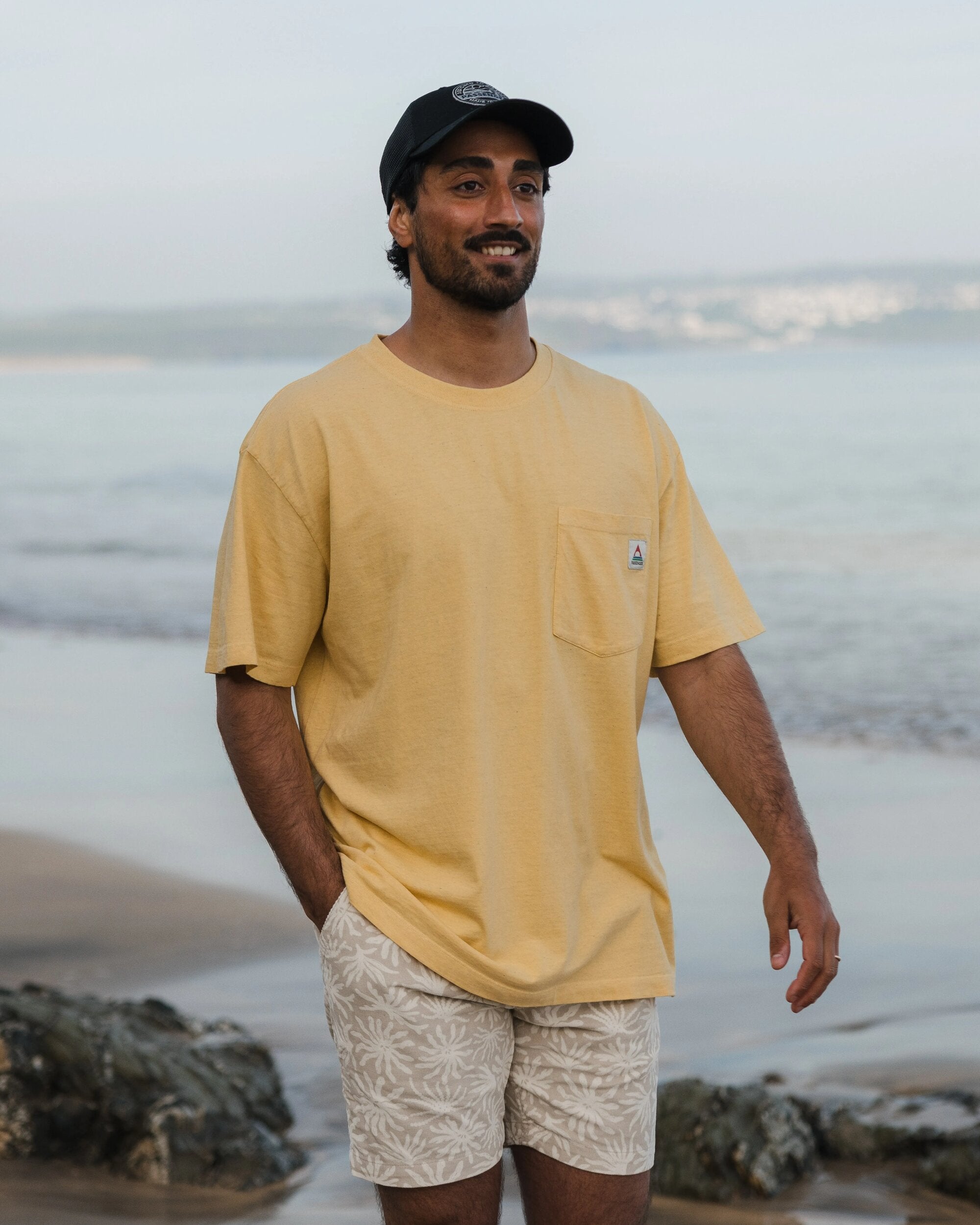 Heritage Recycled Relaxed Fit T-Shirt - Jojoba - Lifestyle