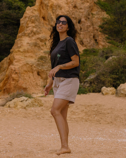 Stack Pocket T-Shirt - Faded Black - Lifestyle