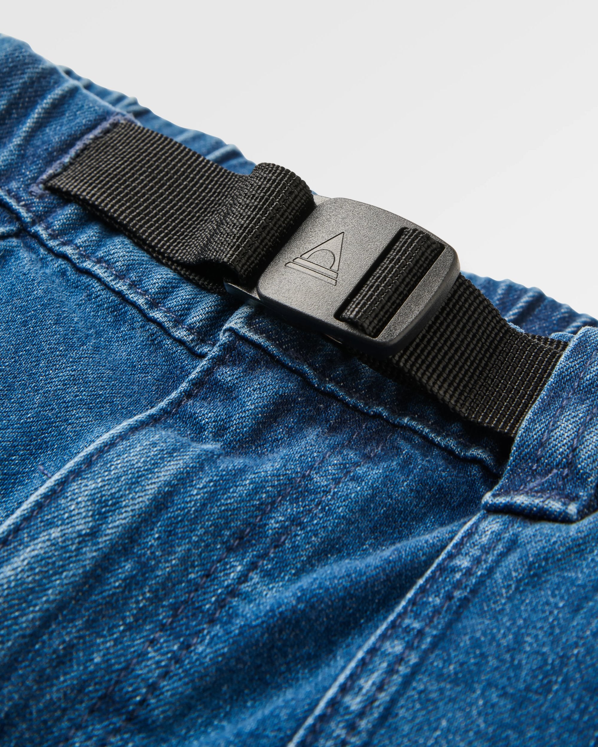 Adventurer Denim Trouser - Mid Wash Denim  - Flatlay