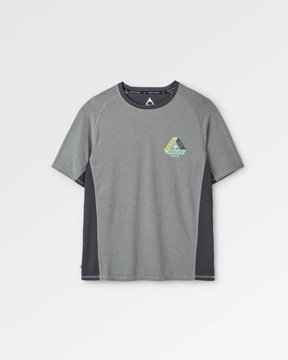 Cool Down Active T-shirt - Grey Marl - Flatlay