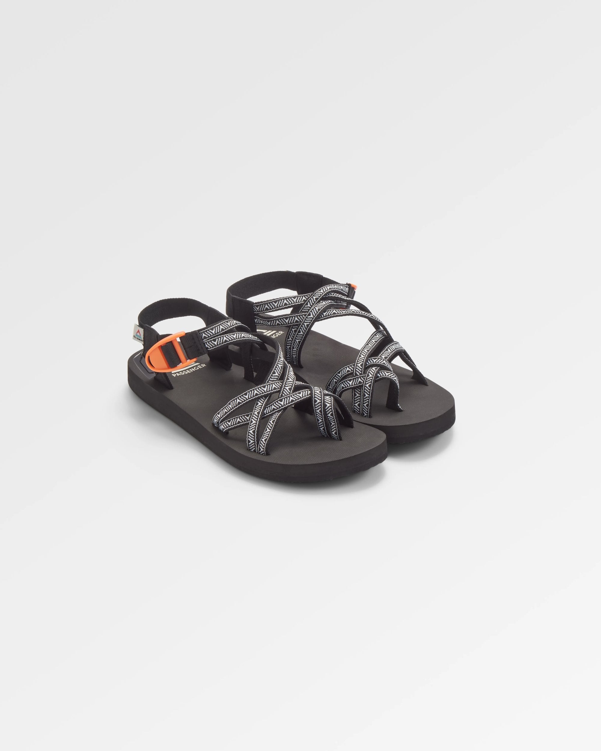 Atlas Sandal - Trail Monochrome - Flatlay