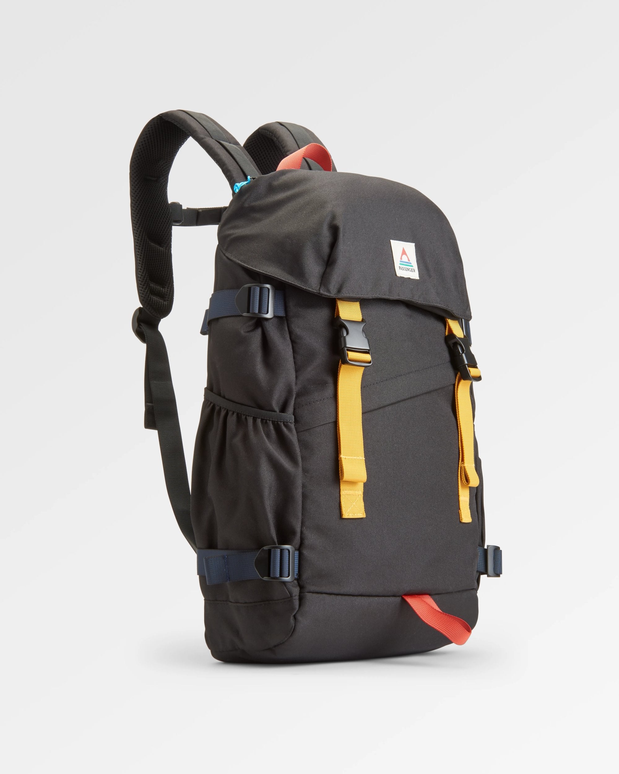 Boondocker Recycled 26L Backpack - Black/Multi - Flatlay