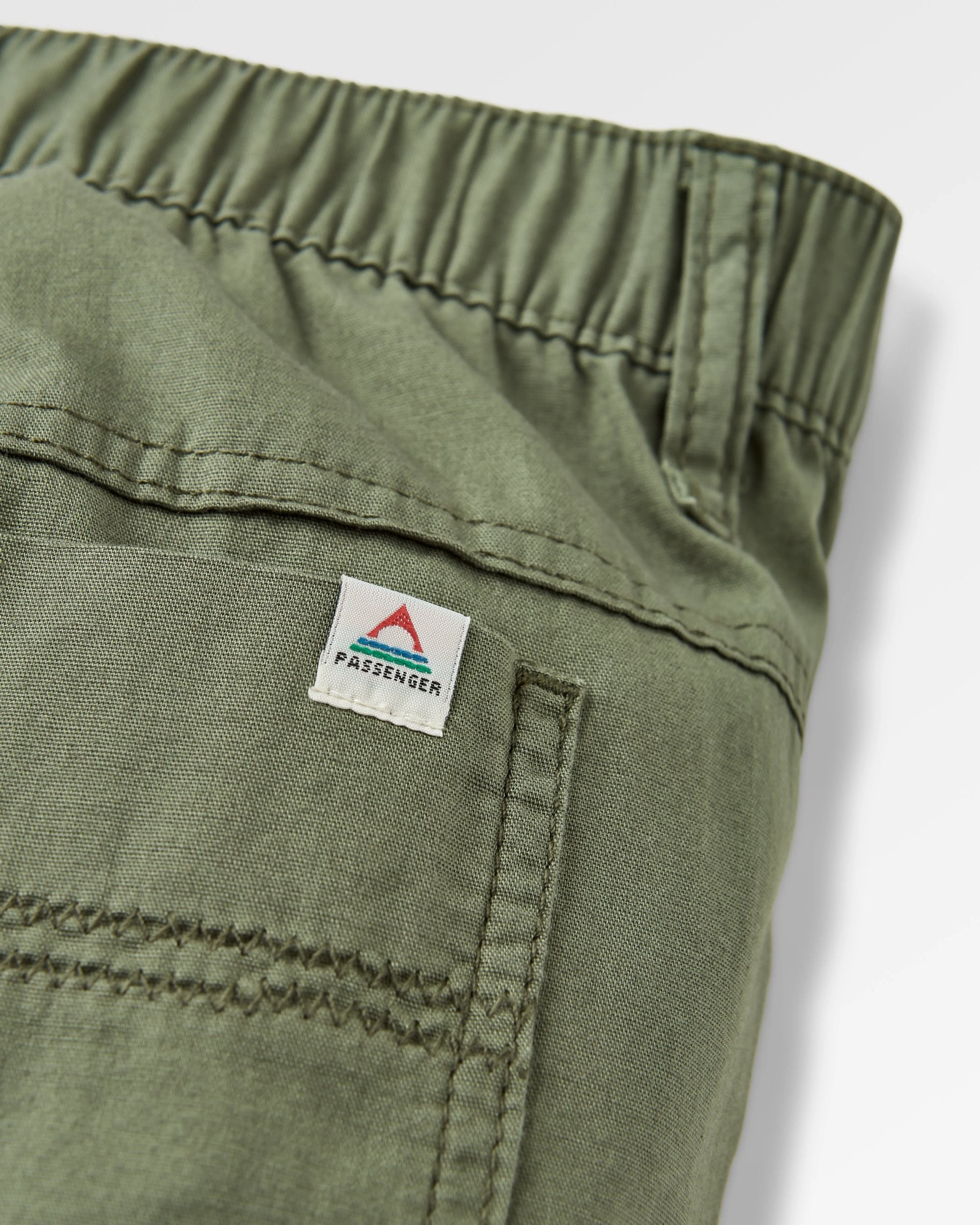 Talis Light Casual Trouser - Wild Green - Flatlay