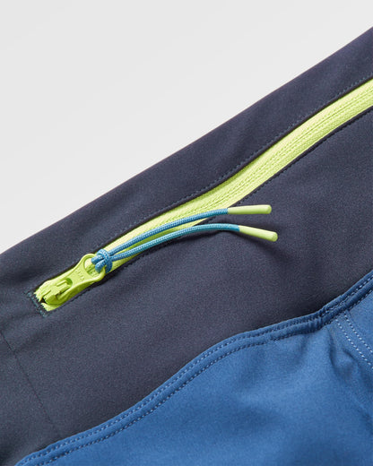 Roundtrip Recycled All Purpose Trail Short - Dark Denim - Flatlay