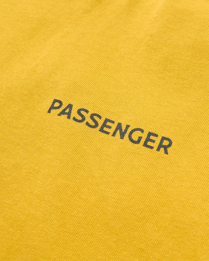 Roamer Women's Recycled Cotton T-Shirt - Heritage Yellow - Flatlay