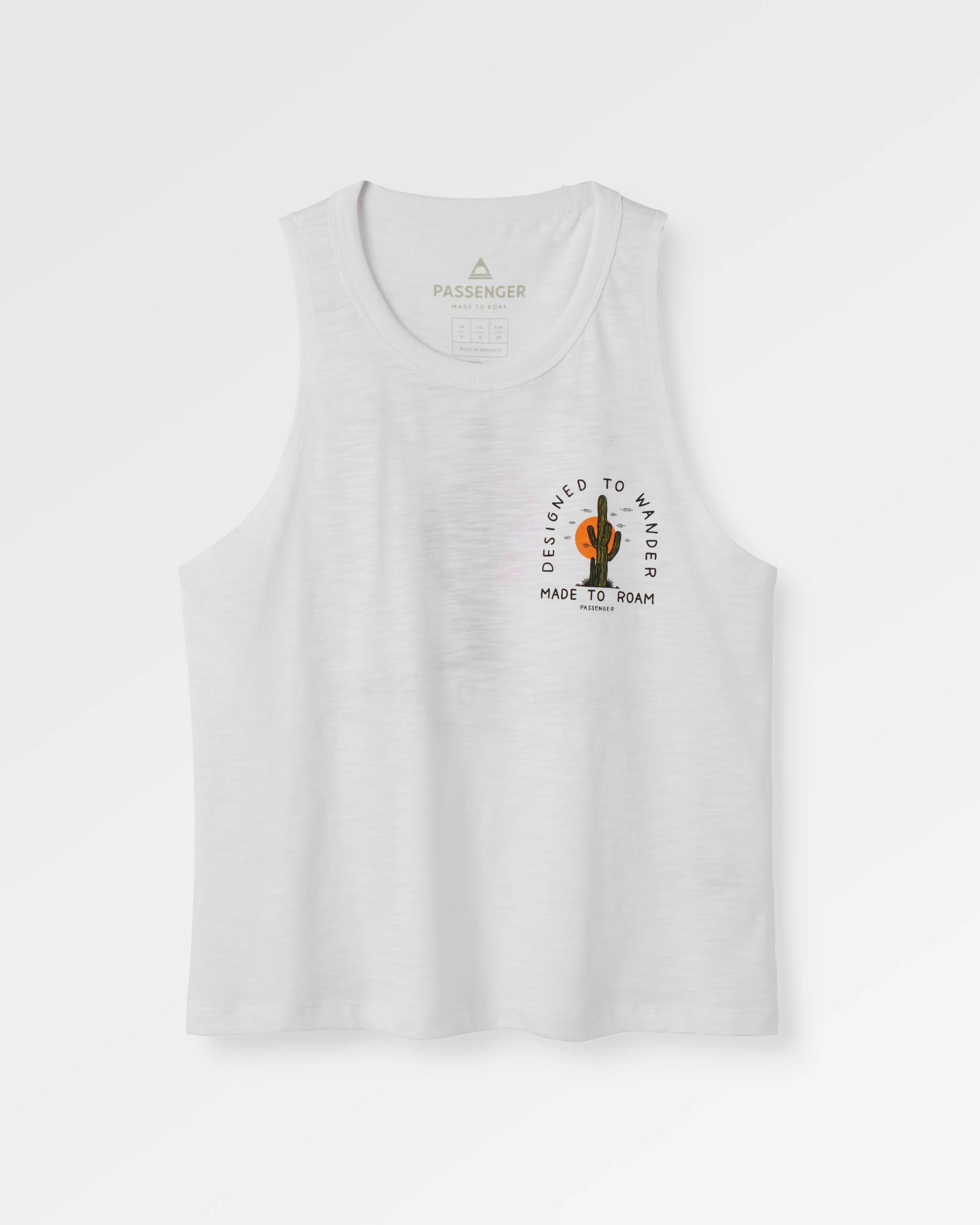 Explore Vest - White - Flatlay