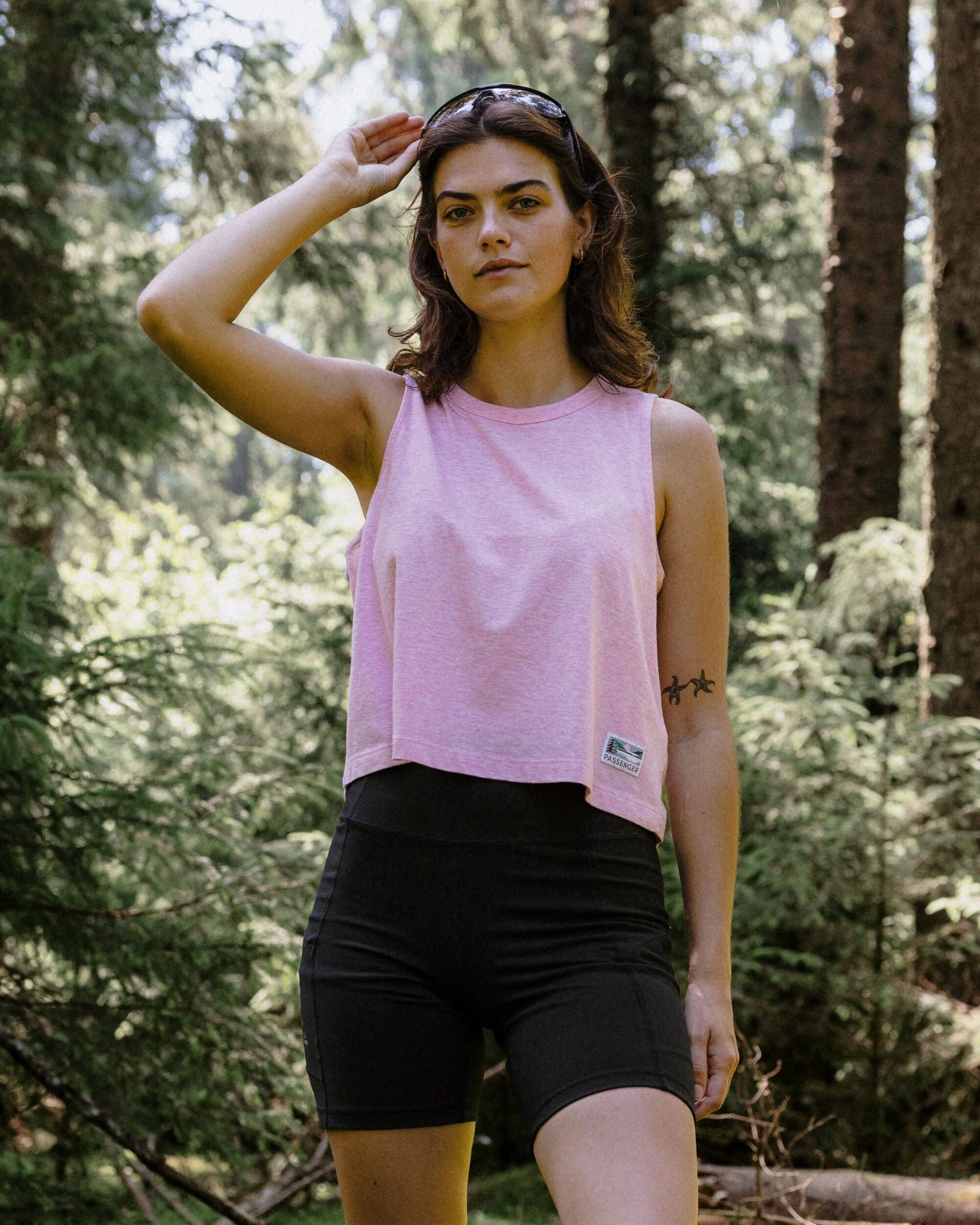 Legacy Vest - Pink Haze Marl - Lifestyle