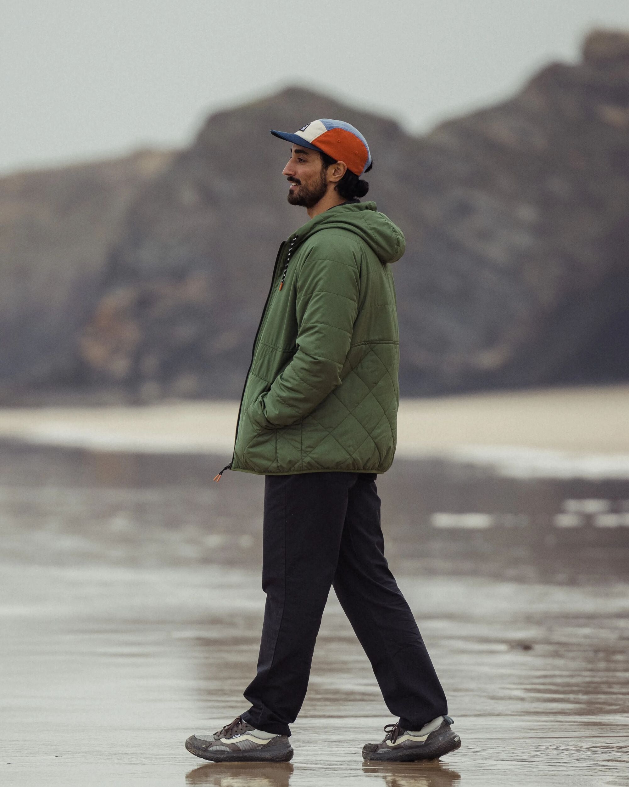 Dylan Recycled Insulated Full Zip Jacket - Wild Green - Lifestyle