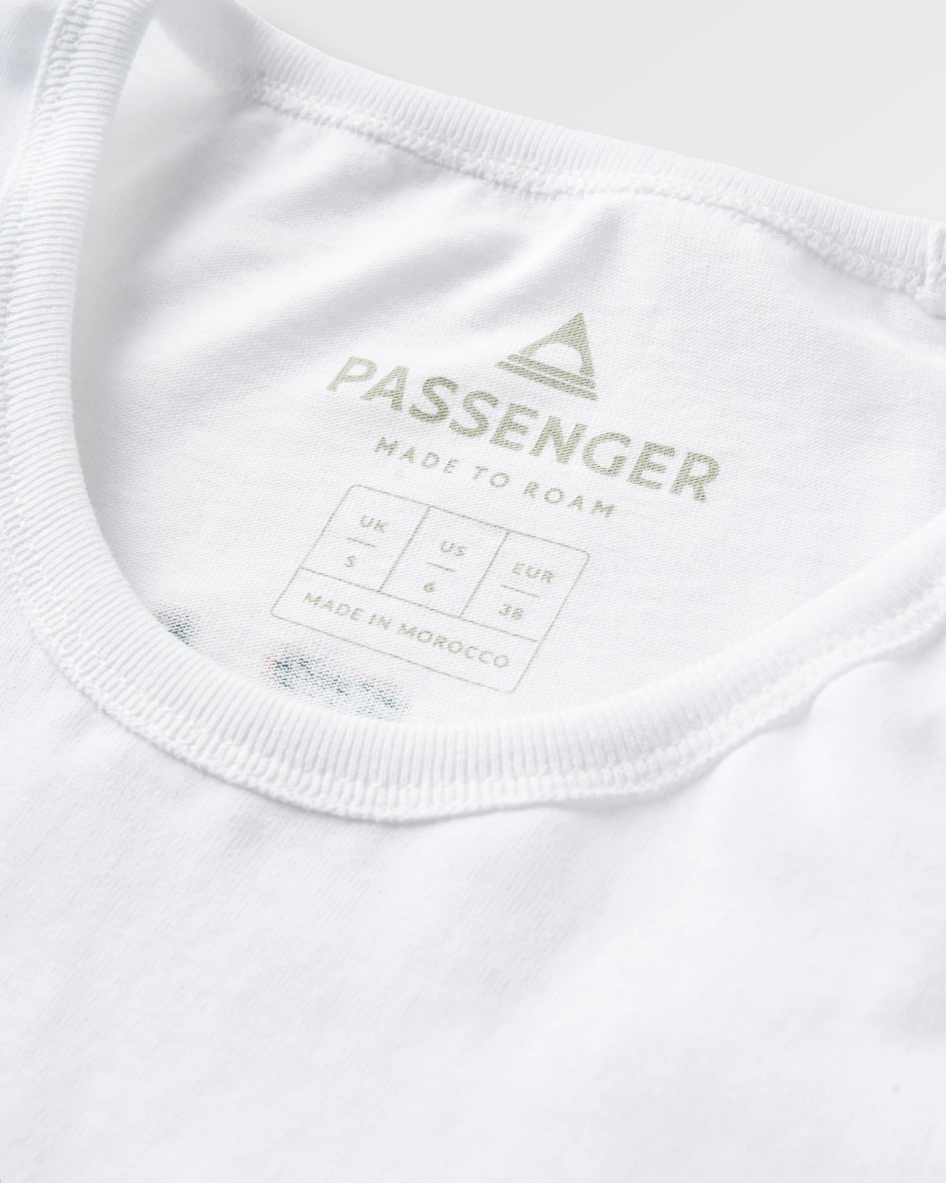 Dune Recycled Cotton Vest - White - Flatlay