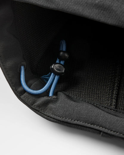 Ocean Recycled Softshell Anorak - Black - Flatlay