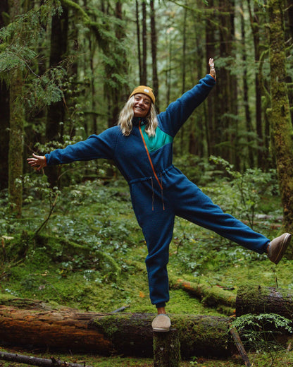 North Coast Sherpa All-In-One - Dark Denim - Lifestyle