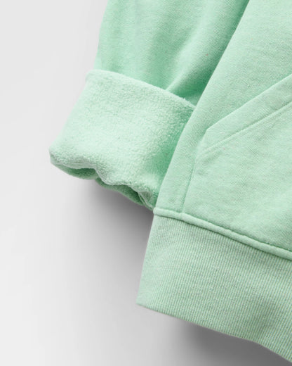 Explore Beyond Relaxed Fit Hoodie - Seafoam Marl - Flatlay