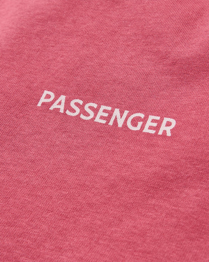 Roamer Women's T-Shirt - Garnet - Flatlay