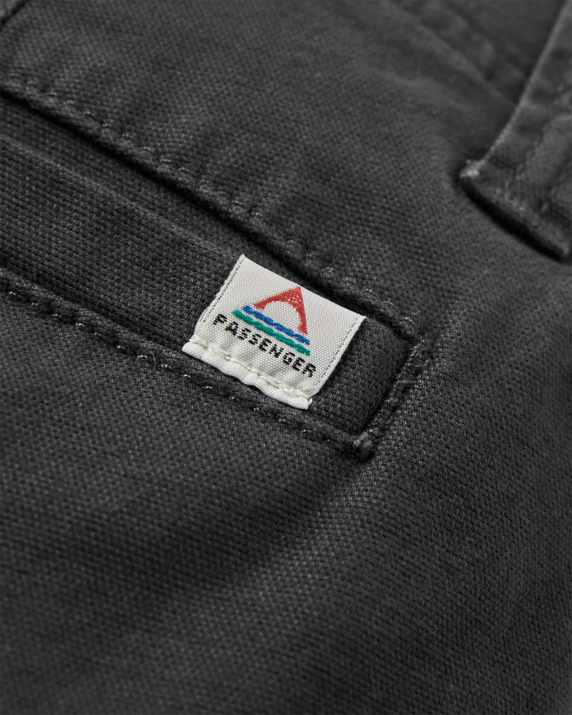 Lakeside Cargo Short - Faded Black - Flatlay