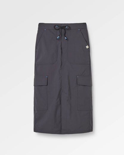 Avian Cargo Ripstop Skirt - Faded Black - Flatlay