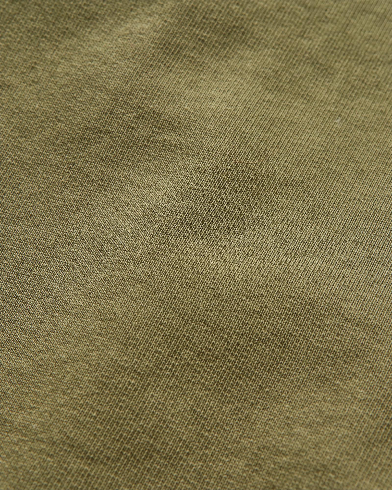 Heritage Recycled Cotton Sweatshirt - Khaki - Flatlay