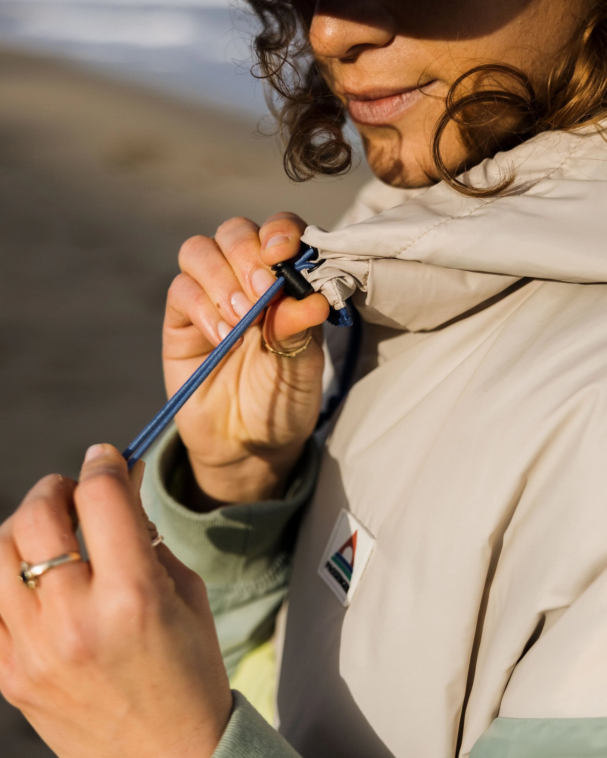 Moonlight Recycled Insulated Anorak - Lime Juice - Lifestyle
