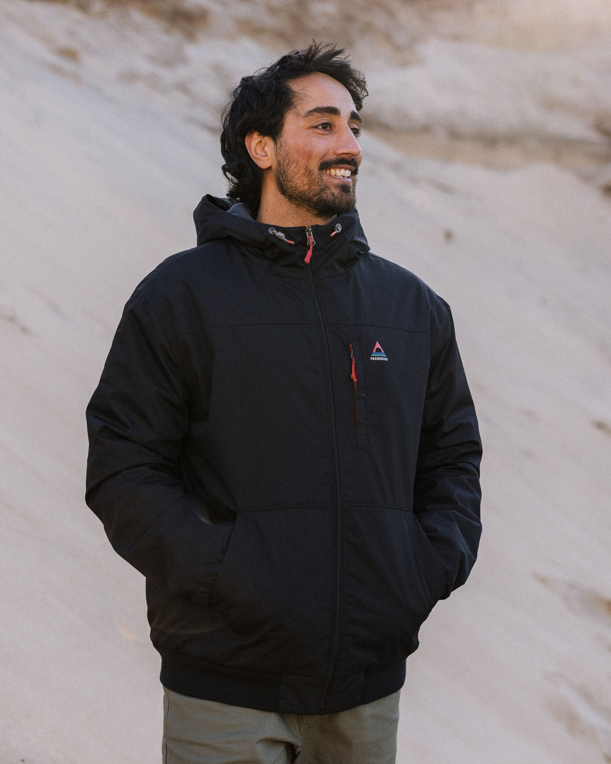 Bundoran Jacket - Black - Lifestyle