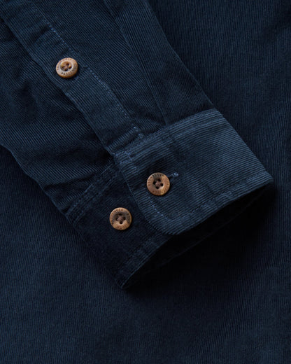 Backcountry Cord Light Shirt - Deep Navy - Flatlay