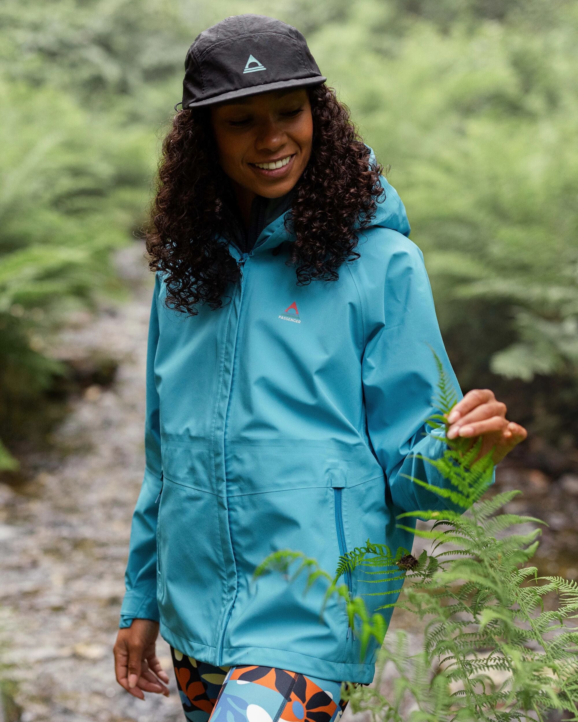 Five Element Recycled Waterproof Jacket - Bluejay - Lifestyle
