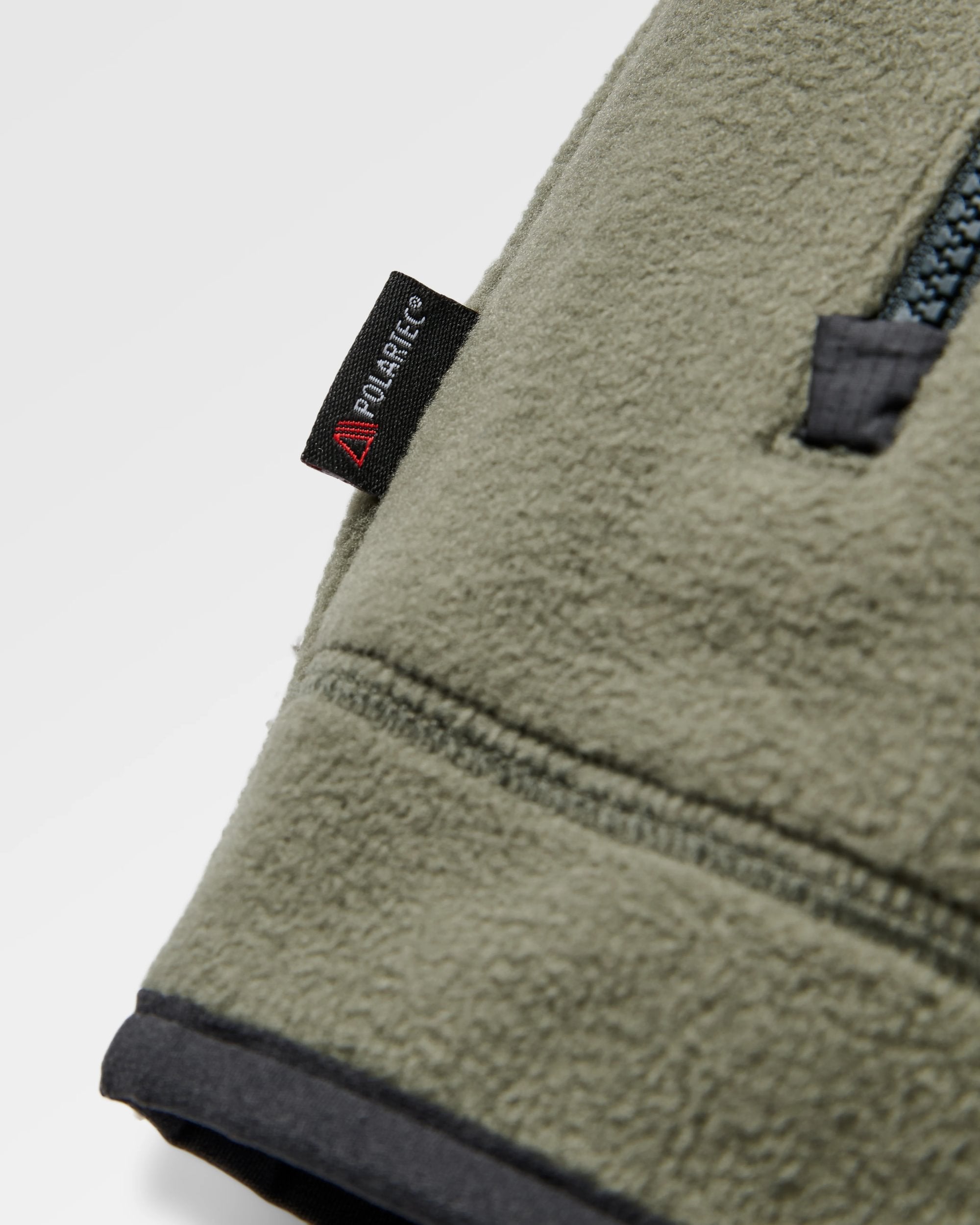 Dusk Recycled Polartec® Fleece - Dusty Olive - Flatlay