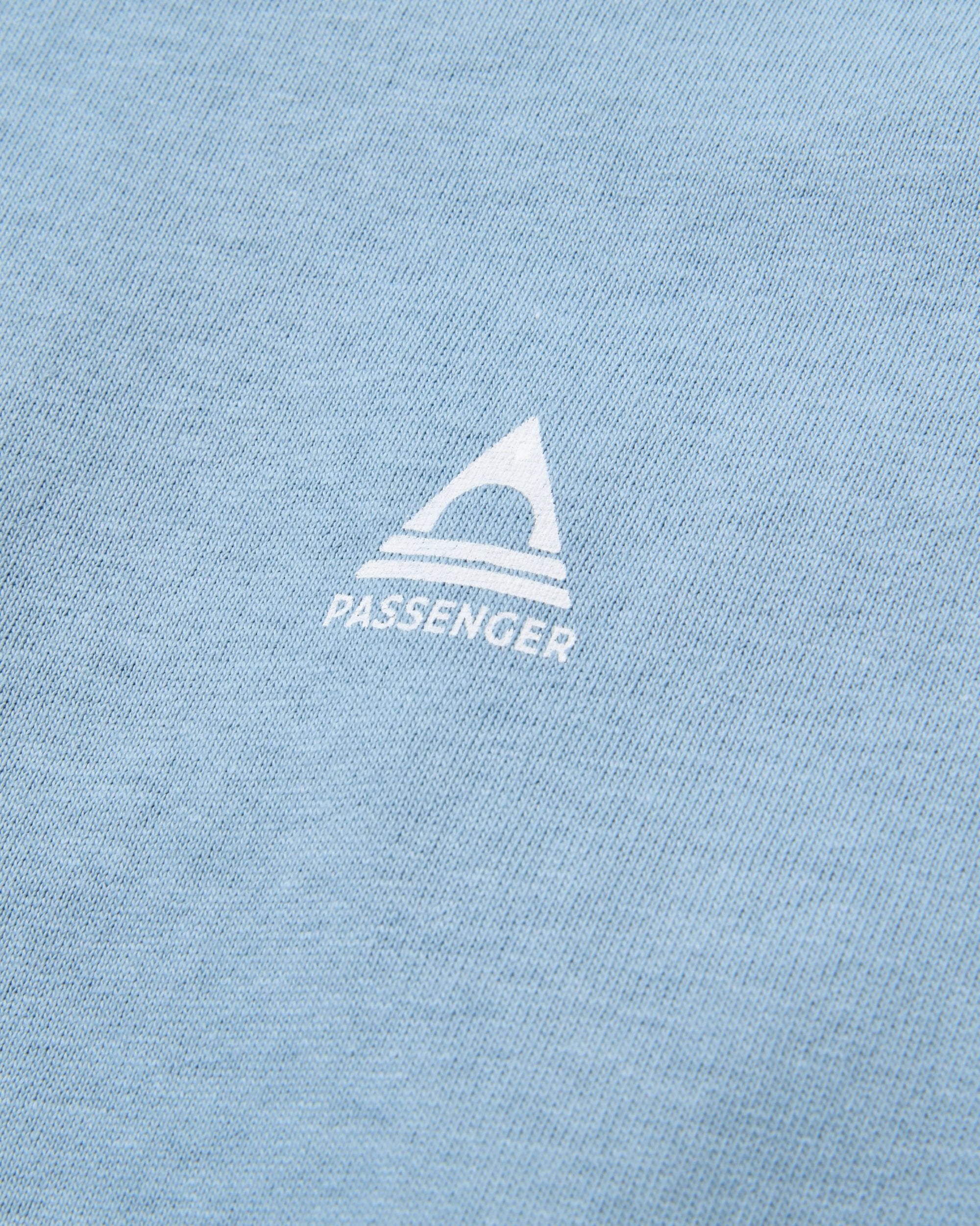 Classic LS T-Shirt - Faded Denim - Flatlay