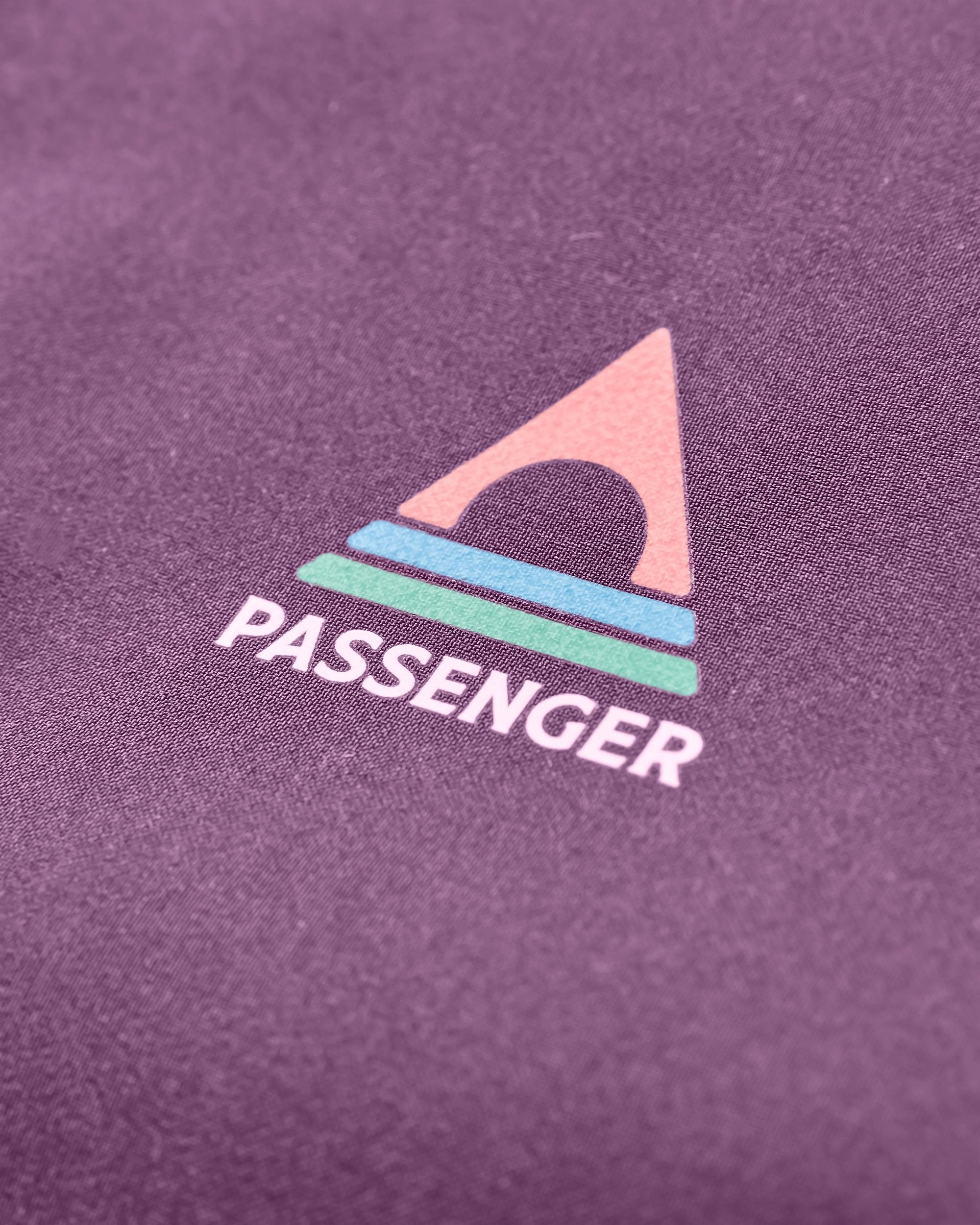 Breckenridge Recycled Waterproof 3 In 1 Jacket - Deep Plum - Flatlay