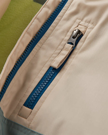 Finn Recycled Polar Fleece Lined Jacket - Pistachio - Flatlay