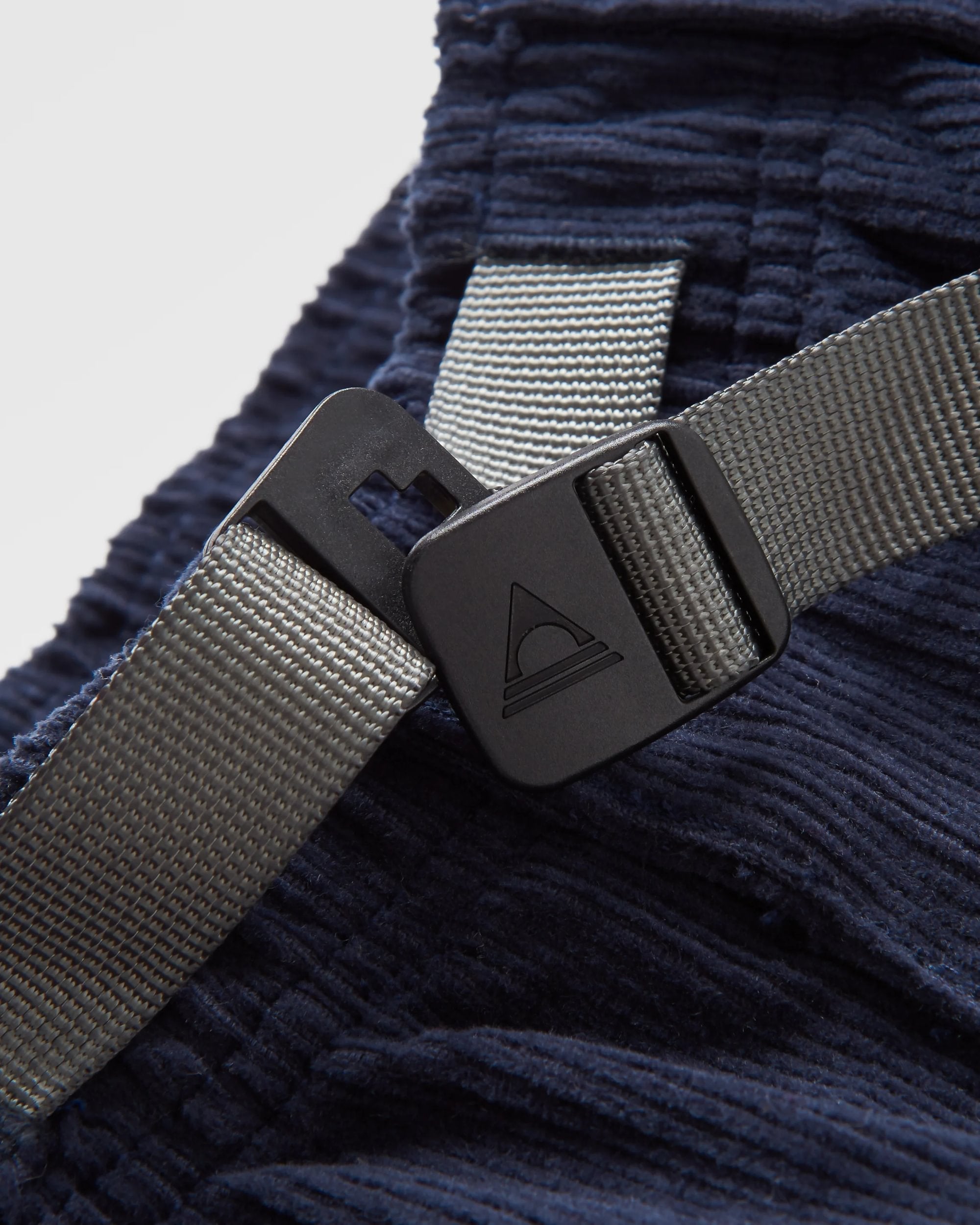 Adventurer Cord Trouser - Deep Navy - Flatlay