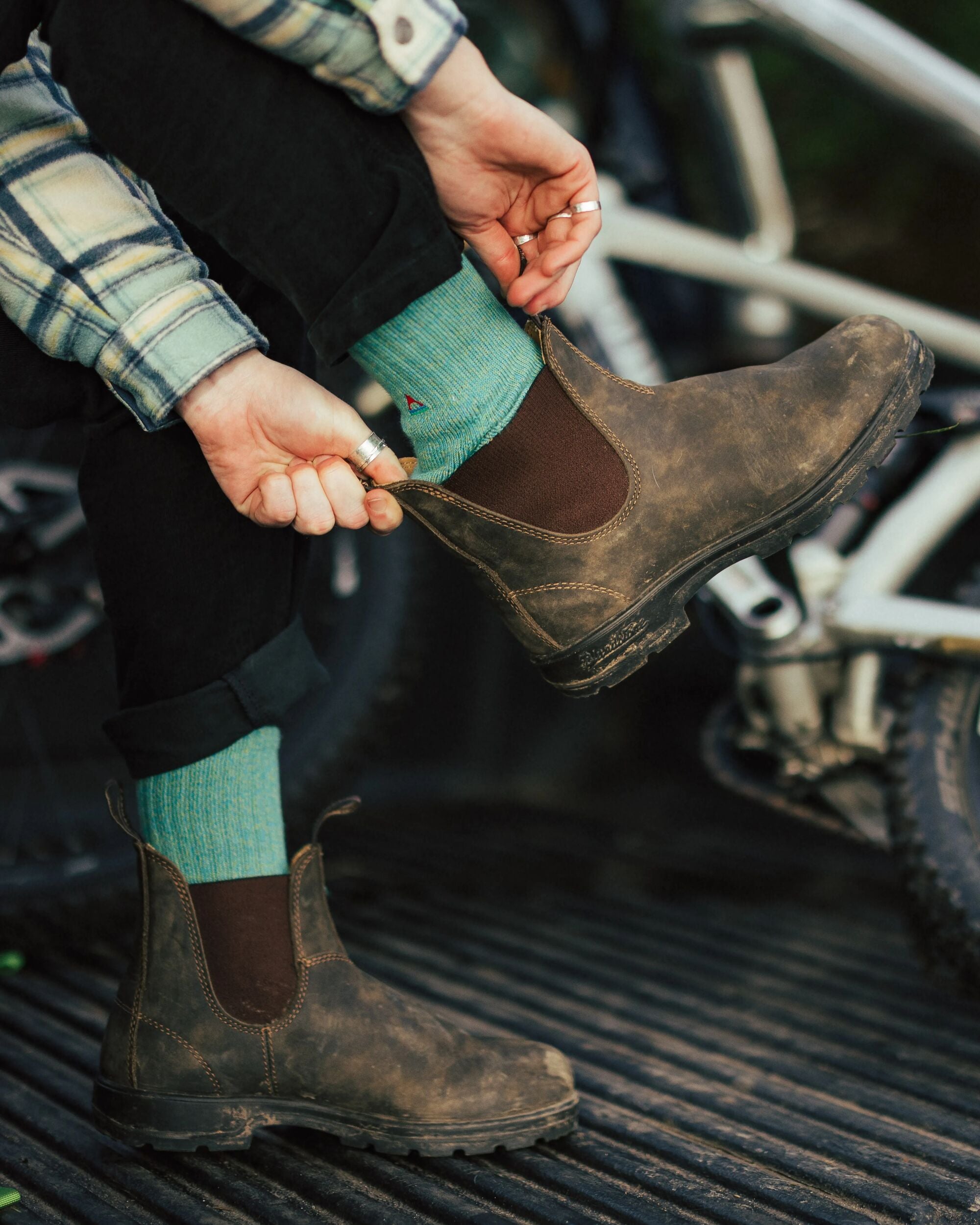 Kiruna Heavy-weight Socks - Arctic - Lifestyle