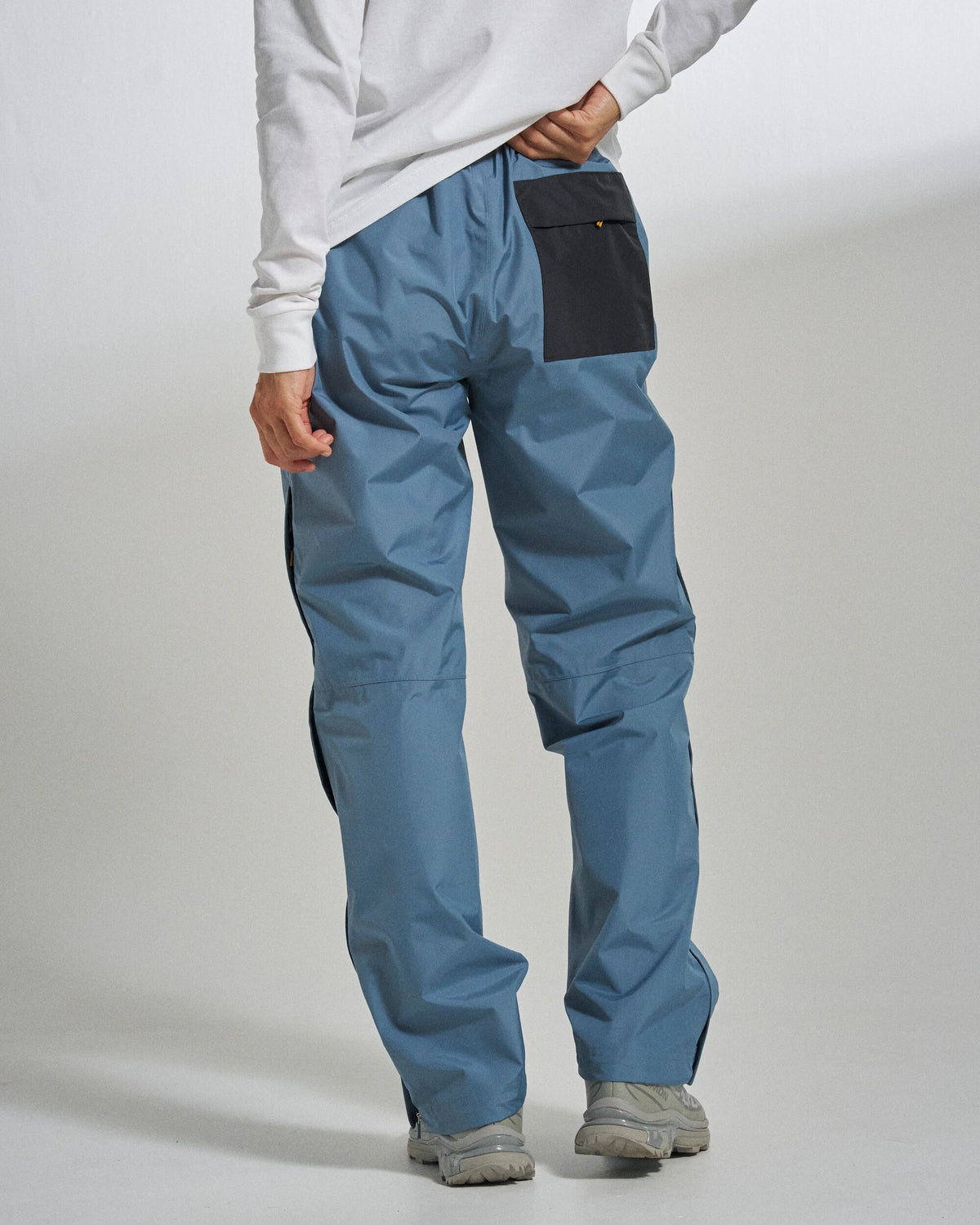 Trailscape Women's Waterproof Trousers - Stormy Blue/Retro Blue  - Studio Model