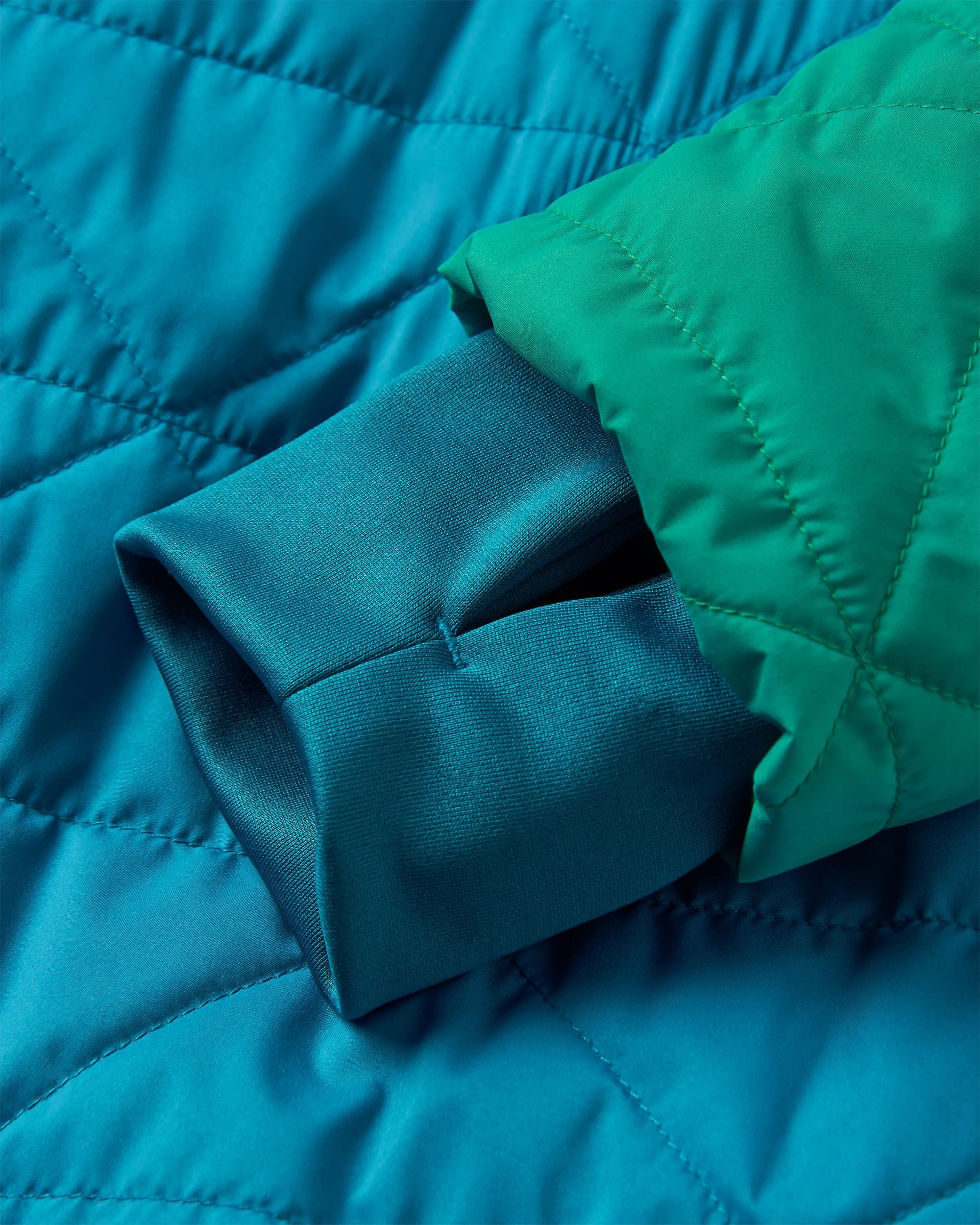 Trace Recycled Thermore® Insulated Jacket - Greenlake - Flatlay