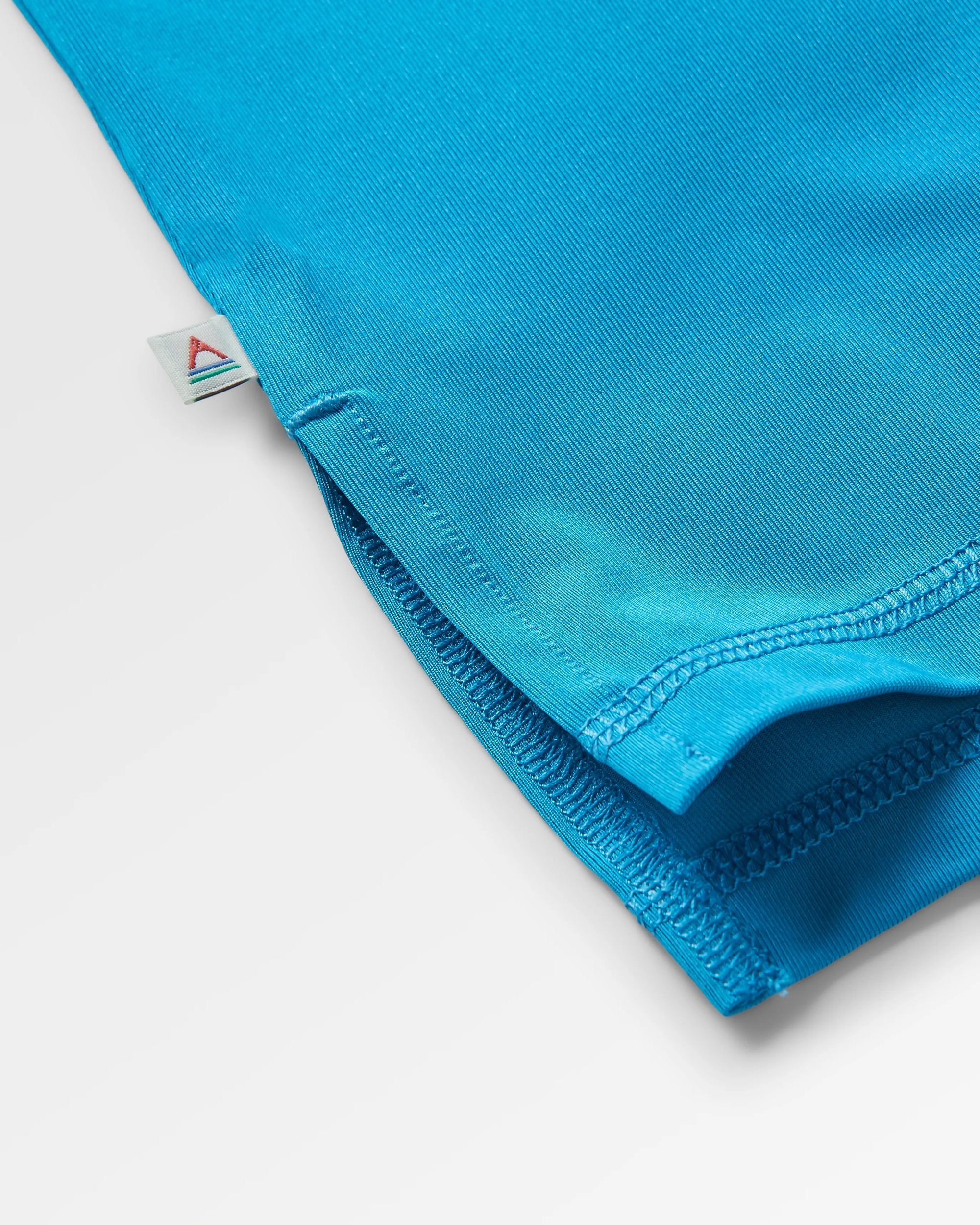 Classic Active Recycled T-Shirt - Blue Pool - Flatlay