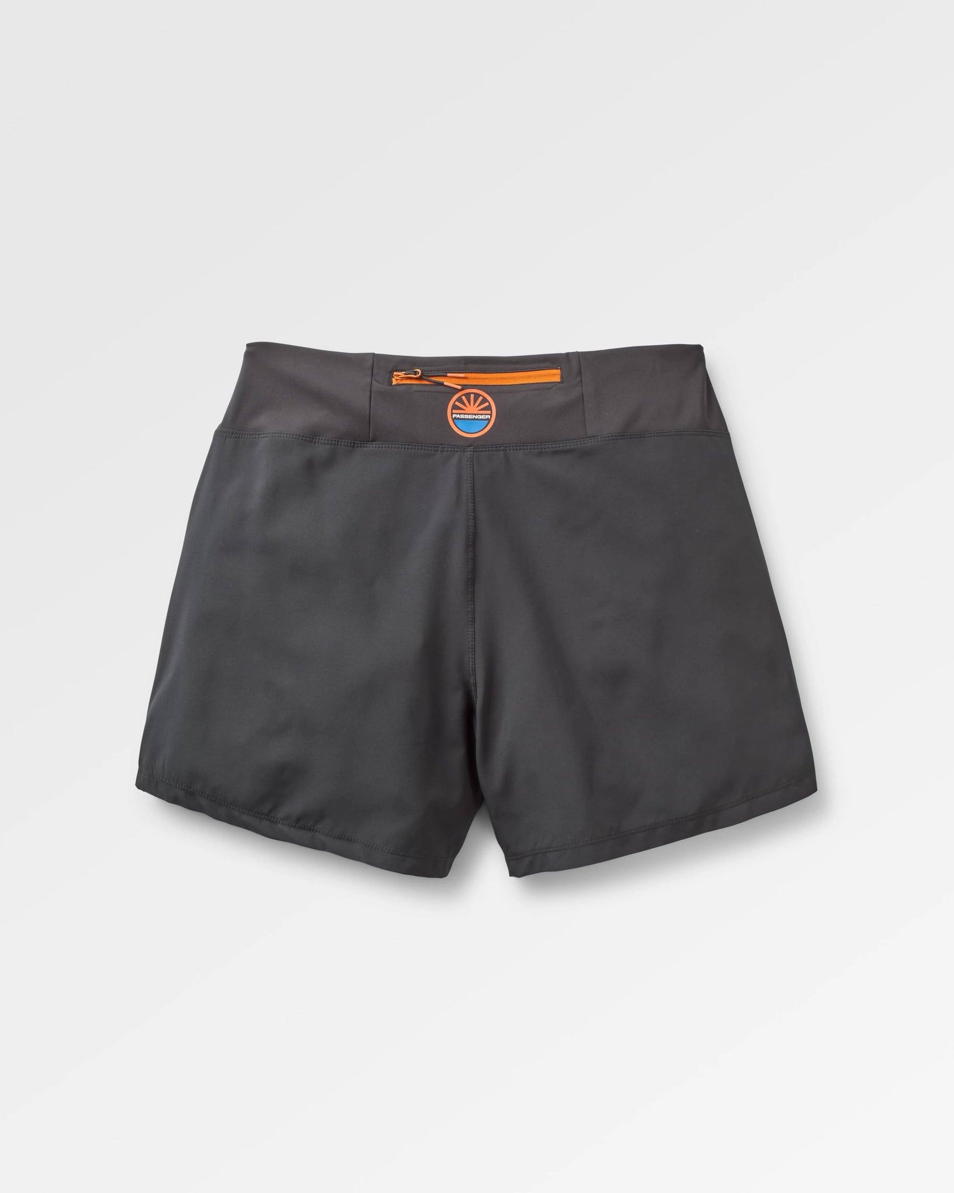 Roundtrip Recycled Trail Short - Black - Flatlay