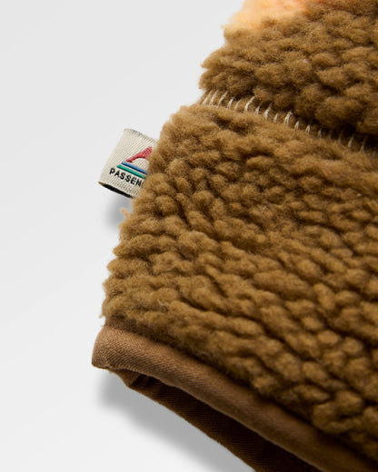 Fairbanks Full Zip Recycled Sherpa Fleece - Mountain Sunset Multi - Flatlay