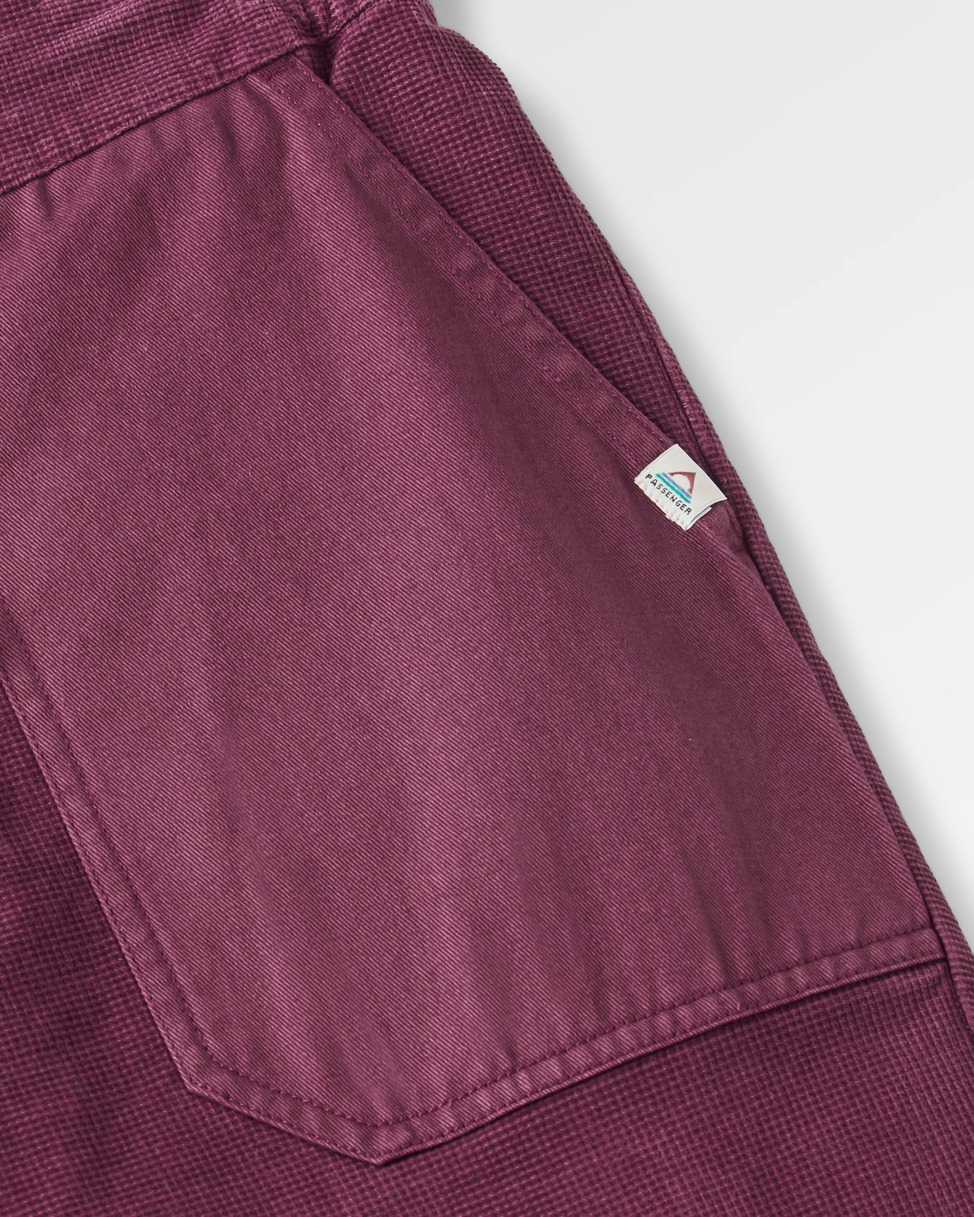 Avian Cord Trouser - Fig - Flatlay