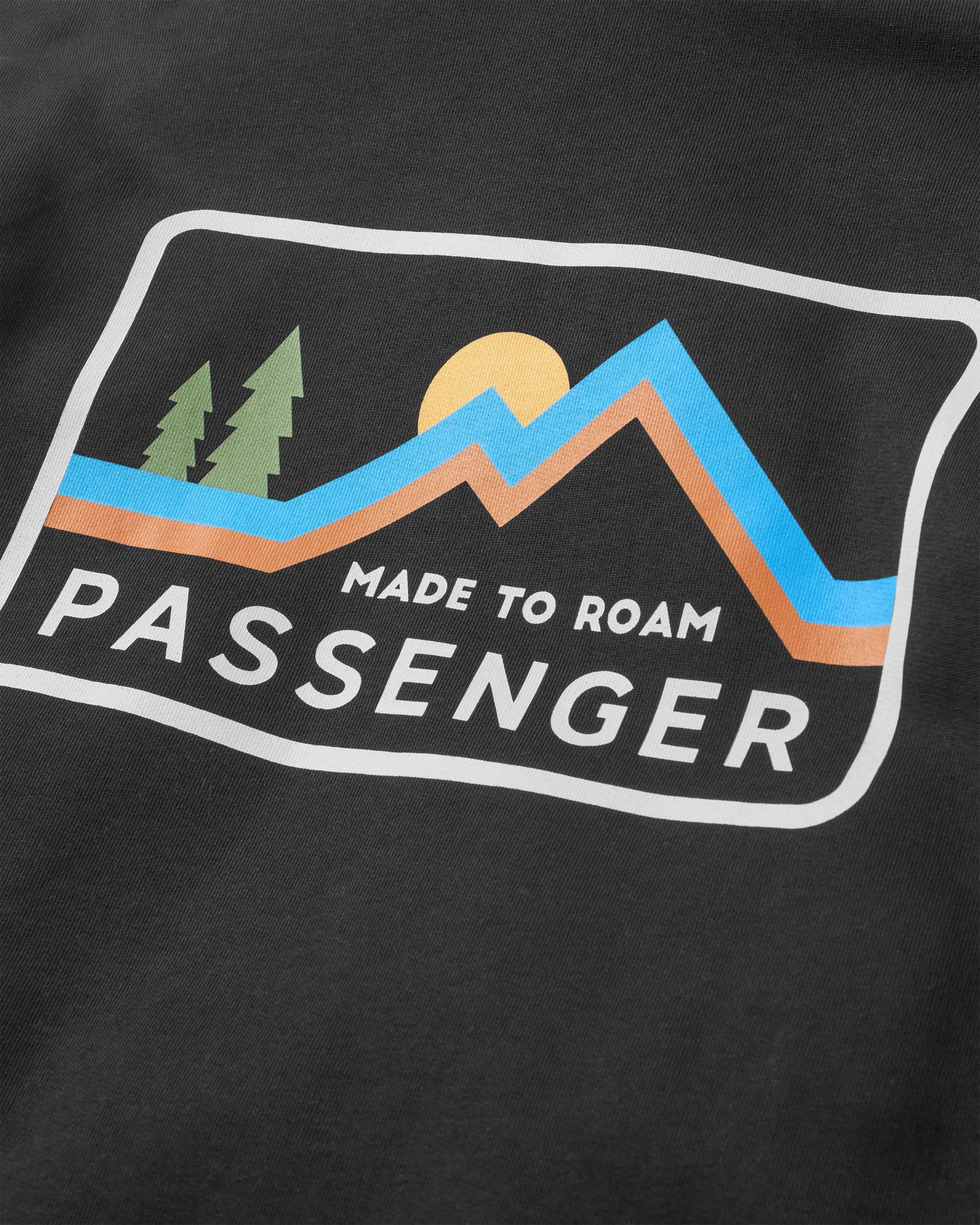 Made To Roam Hoodie - Black - Flatlay