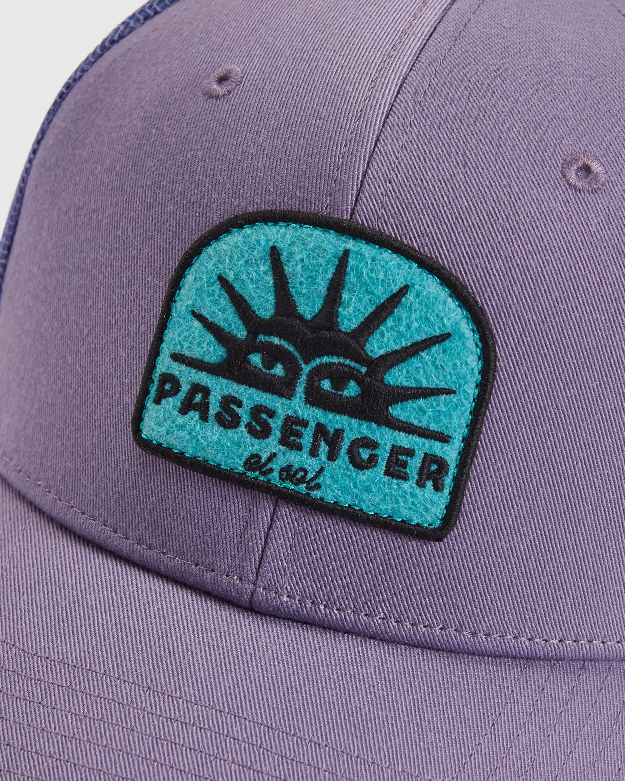 Midtown Trucker Cap - Heather - Flatlay
