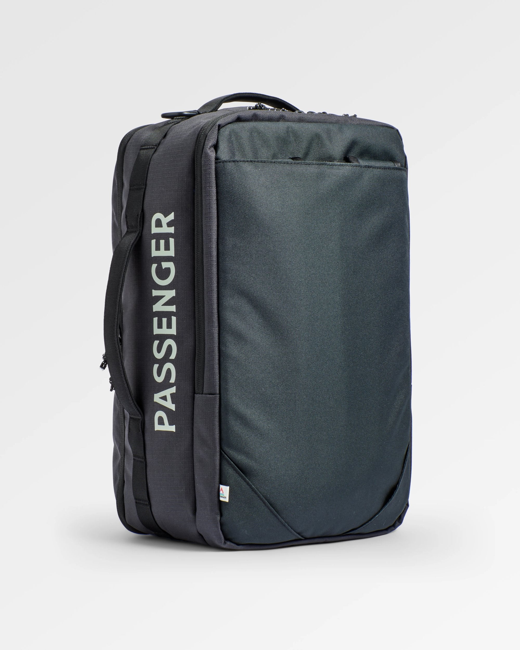 Wayfarer Recycled Backpack Duffel - Black - Flatlay