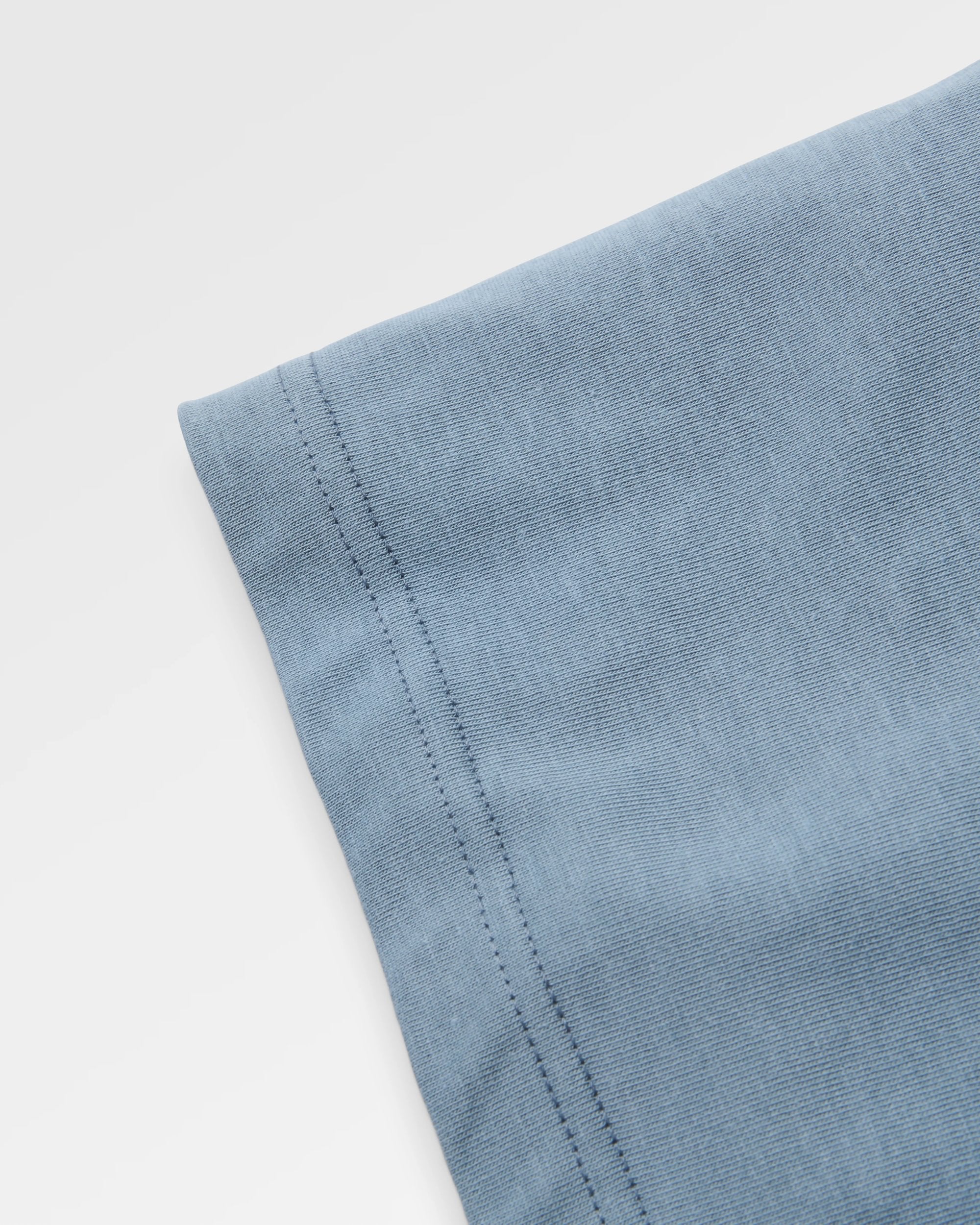 Vita Logo Relaxed Fit T-Shirt - Stormy Blue - Flatlay
