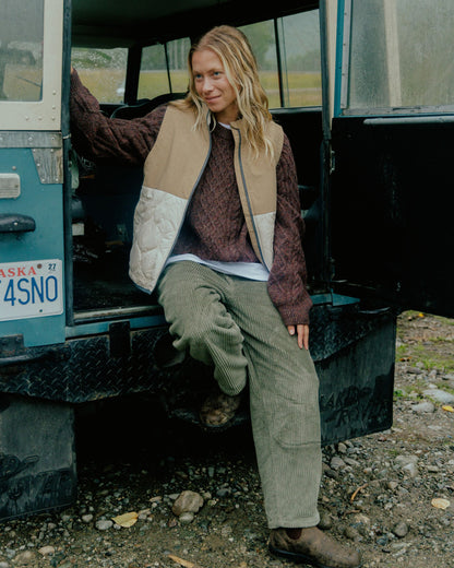 Bracken Lined Trouser - Dusty Olive - Lifestyle