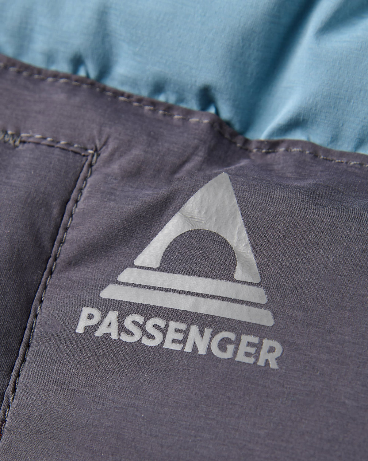 Kindlewood Down Jacket - Stormy Blue/Khaki - Flatlay