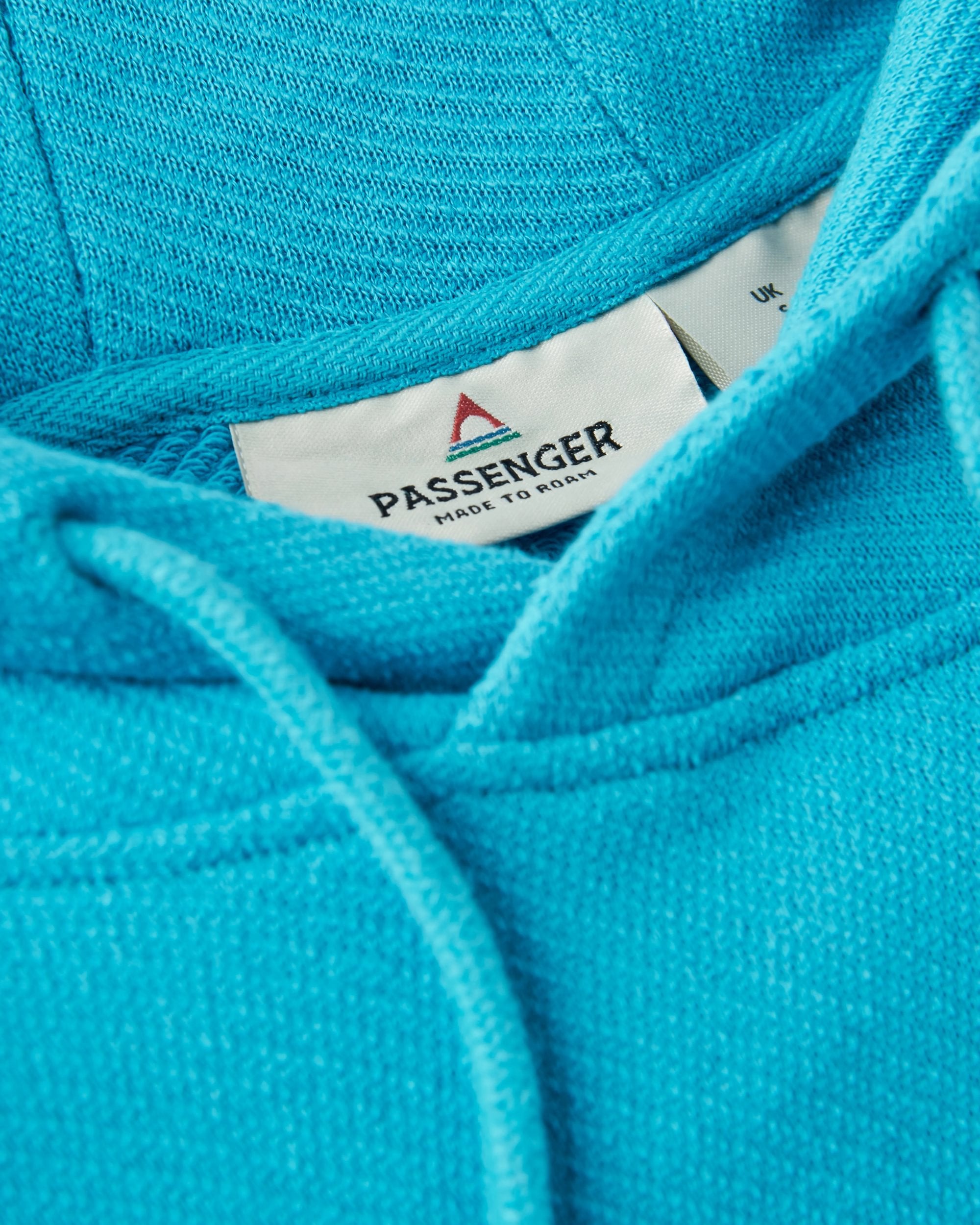 Sneak Organic Cotton Hoodie - Bluejay - Flatlay