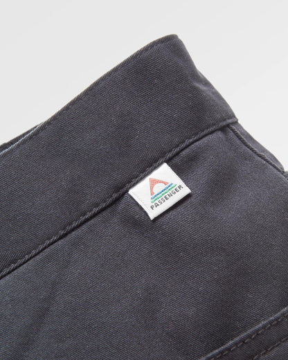 365 5 Pocket Trouser - Black - Flatlay