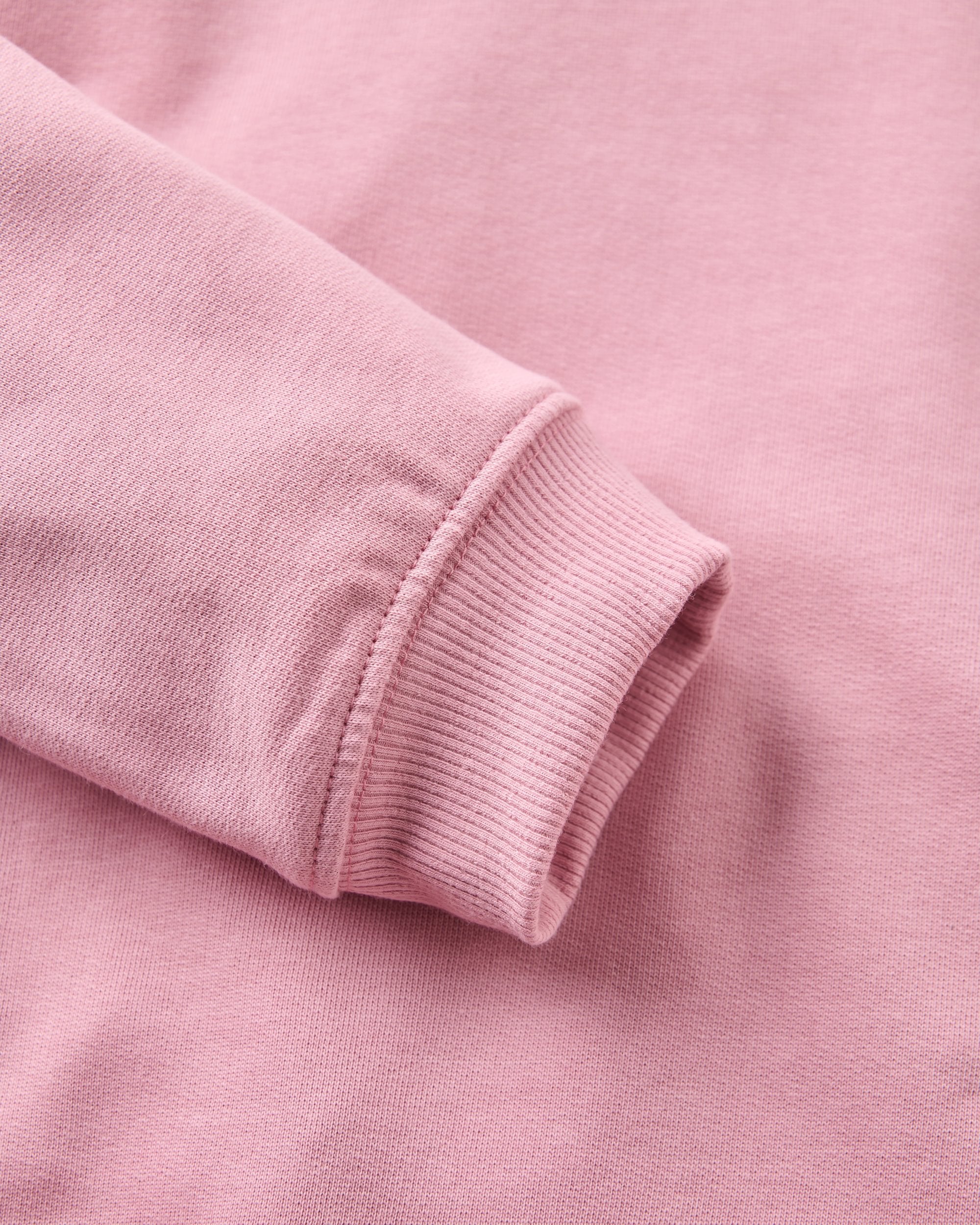 Roamer Women's Recycled Cotton Sweatshirt - Pink Haze - Flatlay