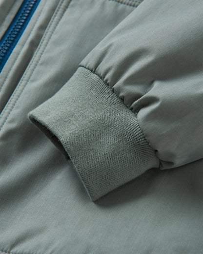 Finn Recycled Polar Fleece Lined Jacket - Pistachio - Flatlay