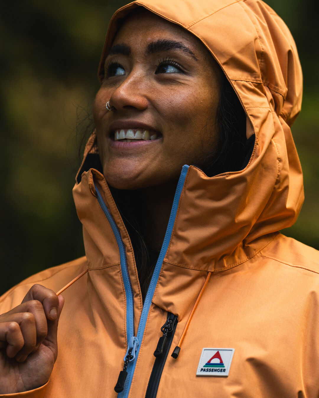 Terrain Insulated Water Resistant Jacket - Corsair Blue/ Apricot - Lifestyle