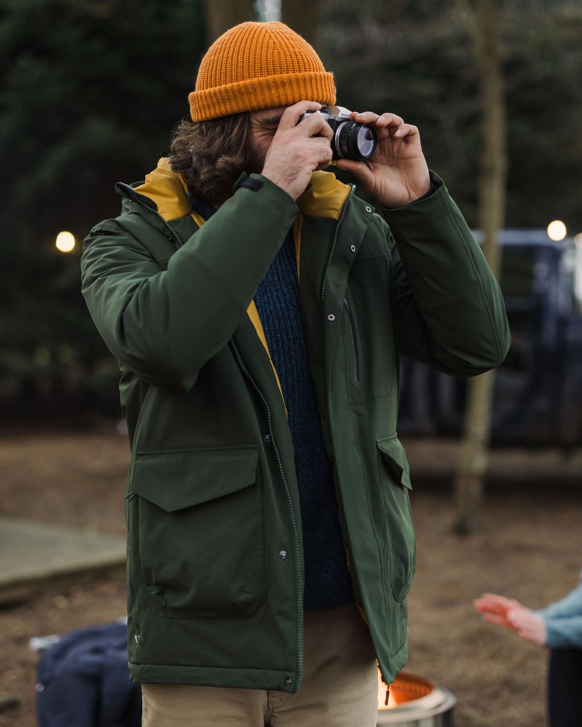 Rainier Waterproof Parka - Fir Tree - Lifestyle