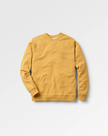 Escapism Sweatshirt - Mustard Gold - Flatlay